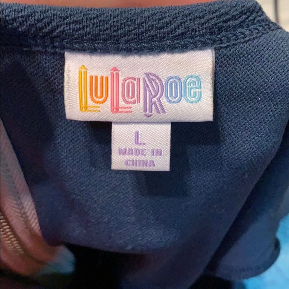 👗 EUC LulaRoe Amelia Dress Large, POCKETS!!!! - Picture 4 of 4